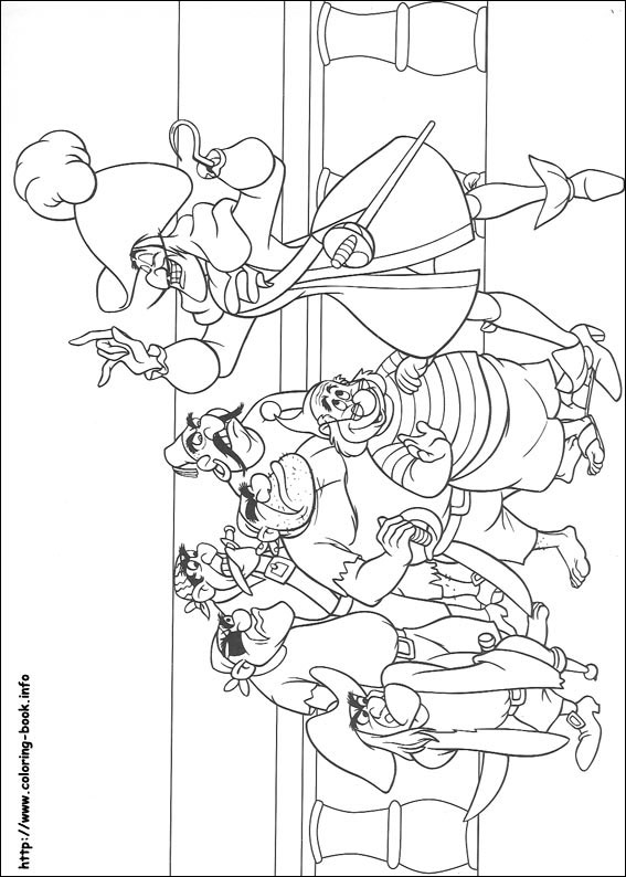 Peter Pan coloring picture